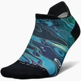 Feetures Elite Light Cushion No Show Tab - Midnight Lagoon