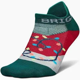 Feetures Elite Light Cushion No Show Tab - Merry and Bright