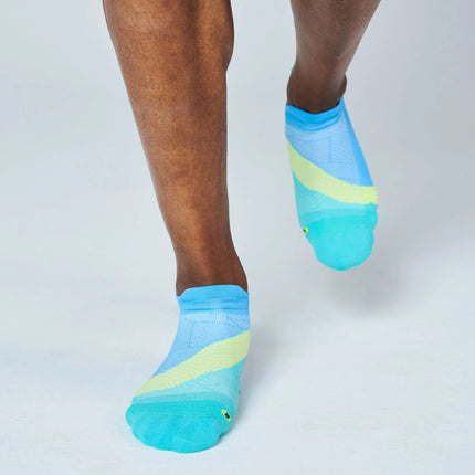 Feetures Elite Light Cushion No Show Tab - Arctic Blue