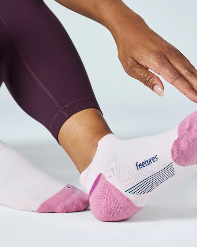 Feetures Elite Max Cushion Tab - Pink Salt