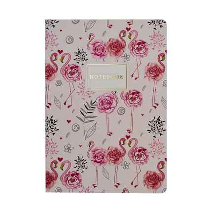 BV by Bruno Visconti A5 Notebook - Pink Flamingos