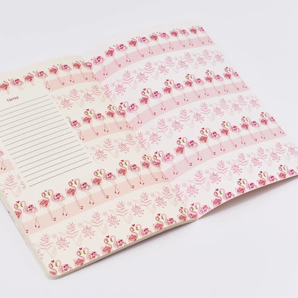 BV by Bruno Visconti A5 Notebook - Pink Flamingos