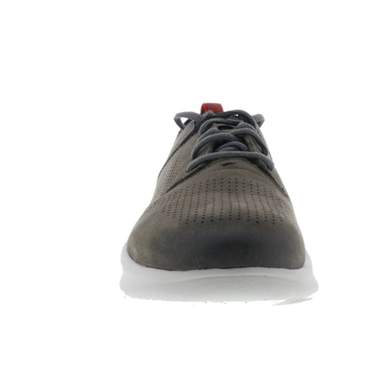 Florsheim Studio Perf Toe Lace Up Sneaker (Men's) - Grey Nubuck
