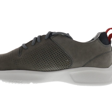 Florsheim Studio Perf Toe Lace Up Sneaker (Men's) - Grey Nubuck
