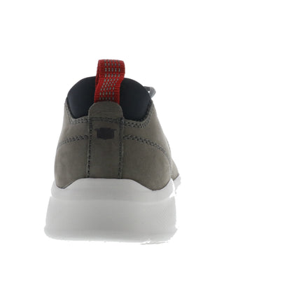 Florsheim Studio Perf Toe Lace Up Sneaker (Men's) - Grey Nubuck