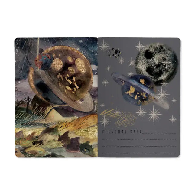 BV by Bruno Visconti A5 Notebook   - Galaxy