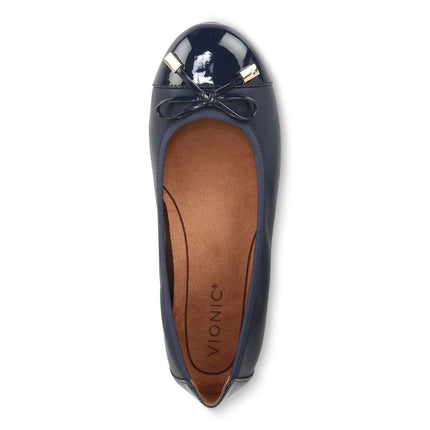 Vionic Minna Ballet Flat (Women's) - Navy