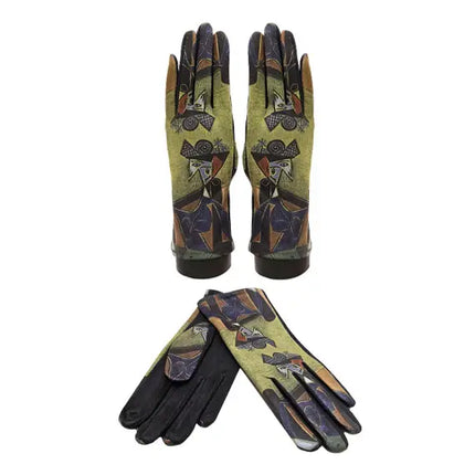 Suede Feel Bold Texting Glove