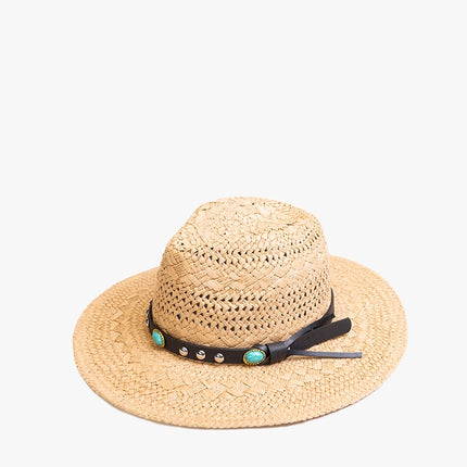 Jen & Co Hartley Straw Fedora