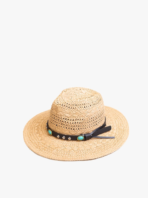 Jen & Co Hartley Straw Fedora