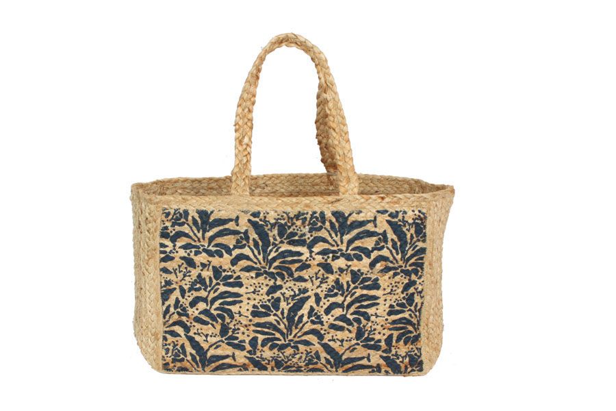 JUTE TOTE HANDBAG