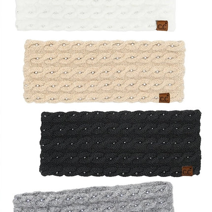 Pearl Embellishment Headwrap