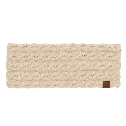 Pearl Embellishment Headwrap