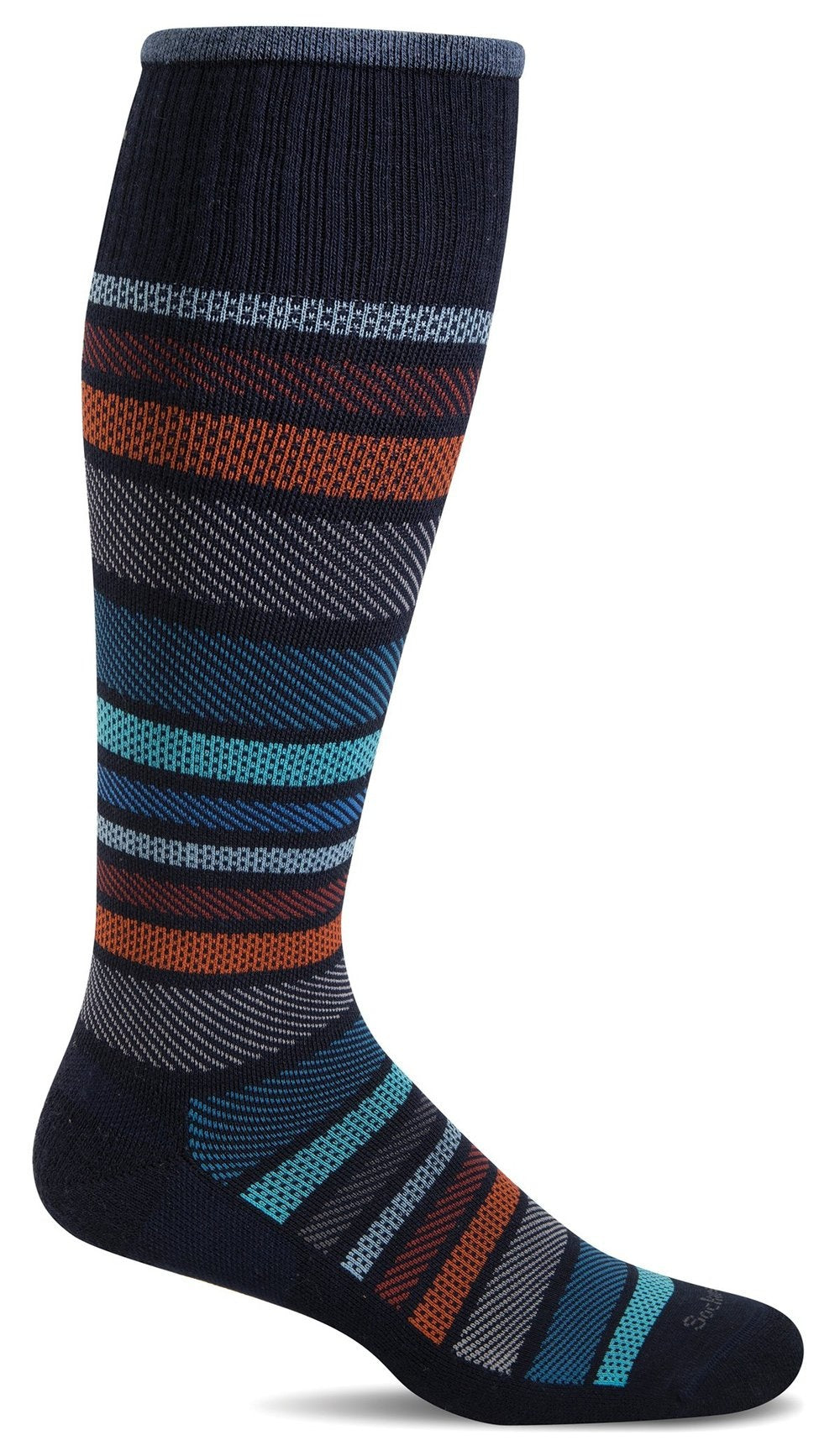 Sockwell Moderate Lifestyle Compression Twillful (Men's) - Navy