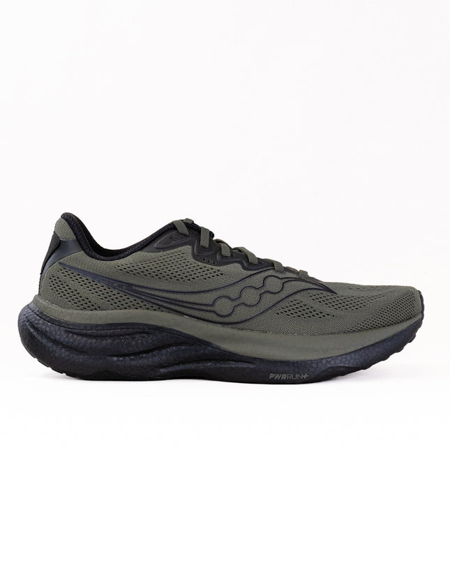 Saucony Ride 19 (Men's) - Fatigue/Black