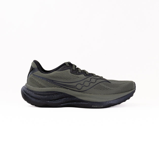 Saucony Ride 19 (Men's) - Fatigue/Black