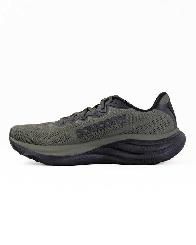 Saucony Ride 19 (Men's) - Fatigue/Black