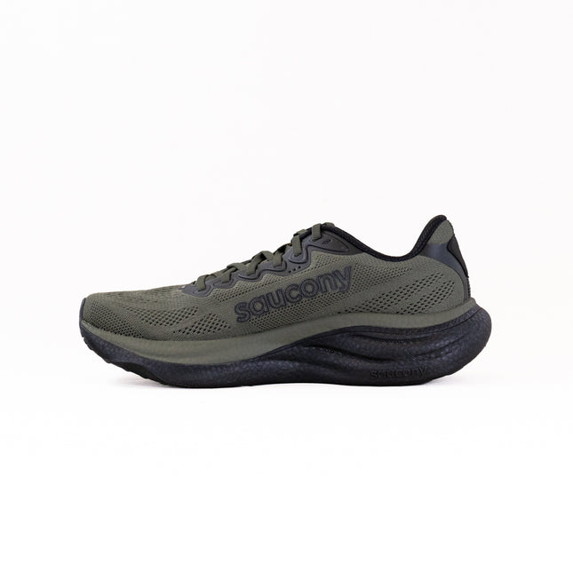 Saucony Ride 19 (Men's) - Fatigue/Black