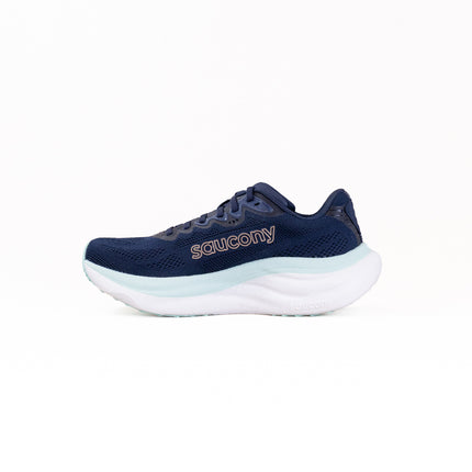 Saucony Ride 19 (Women's) -Navy/Aqua