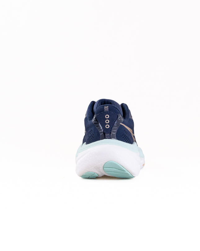 Saucony Ride 19 (Women's) -Navy/Aqua