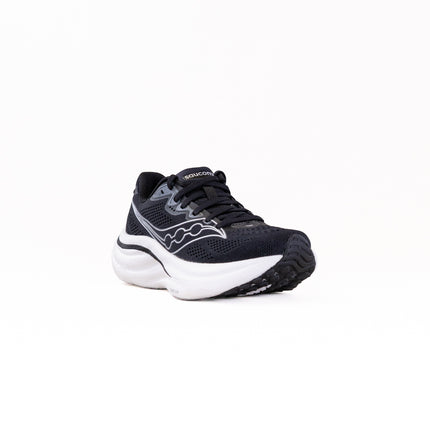 Saucony Ride 19 (Women's) -Black/Silver
