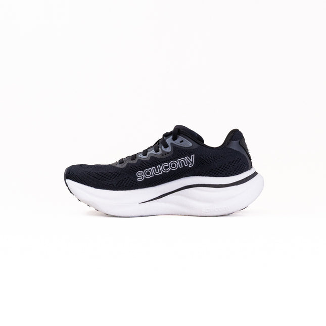 Saucony Ride 19 (Women's) -Black/Silver