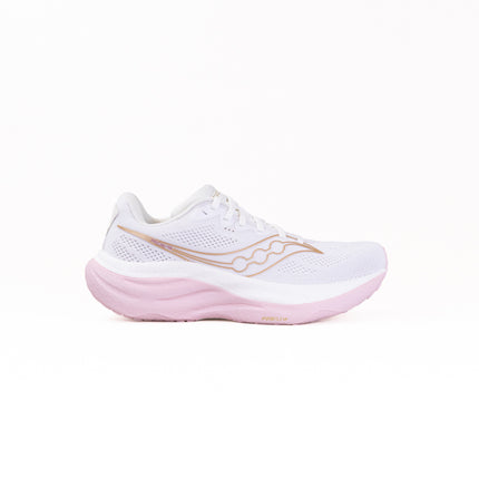 Saucony Ride 19 (Women's) -White/Silk