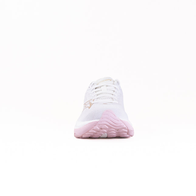 Saucony Ride 19 (Women's) -White/Silk
