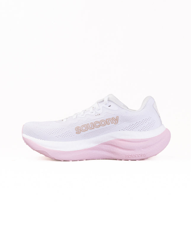 Saucony Ride 19 (Women's) -White/Silk