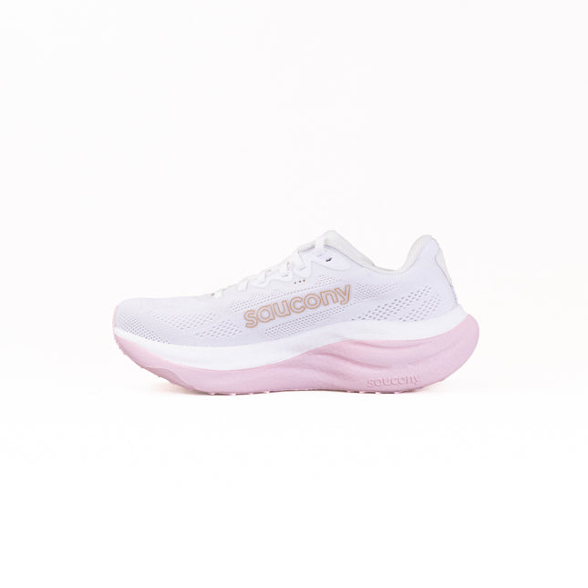 Saucony Ride 19 (Women's) -White/Silk