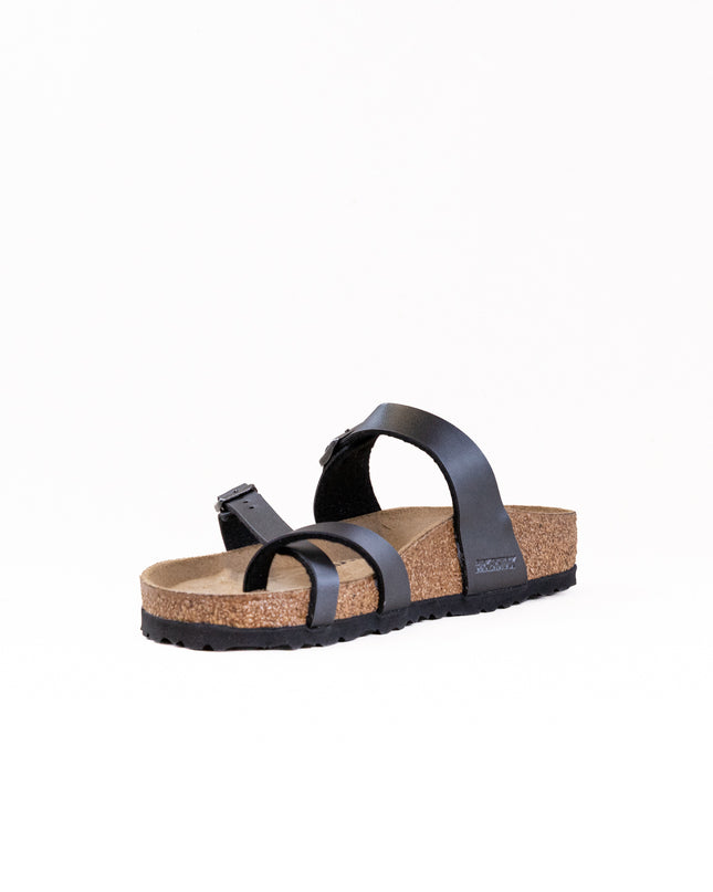 Birkenstock Mayari Birko-Flor (Women's) - Metallic Black