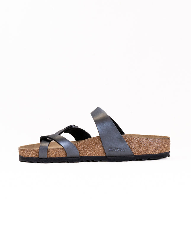 Birkenstock Mayari Birko-Flor (Women's) - Metallic Black