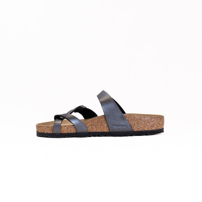 Birkenstock Mayari Birko-Flor (Women's) - Metallic Black