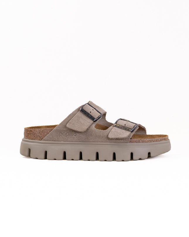 Birkenstock-Papillo Arizona Platform (Women's) - Taupe Tonal
