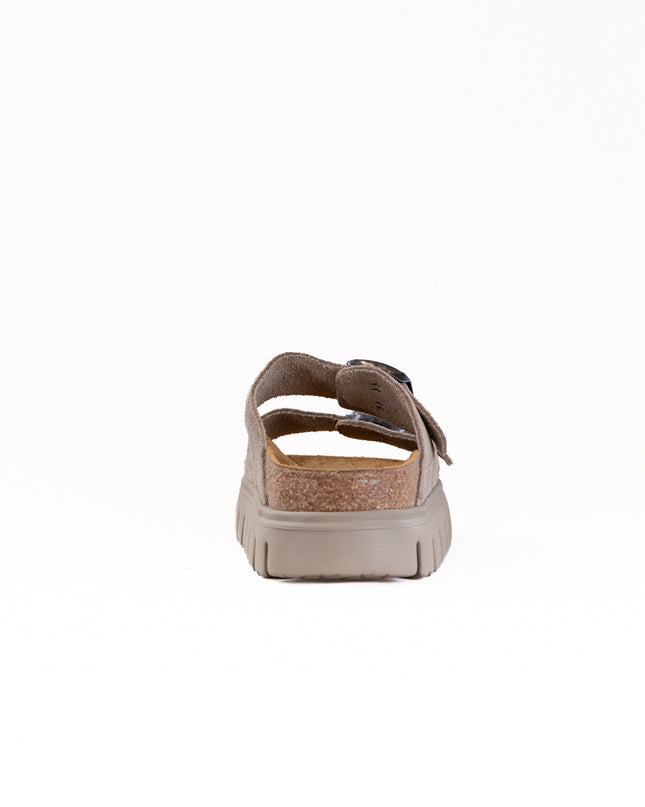 Birkenstock-Papillo Arizona Platform (Women's) - Taupe Tonal