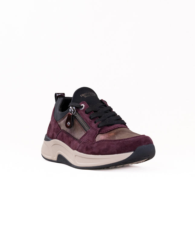 Rieker Bea 01 (Women's) - Purple Violet/Wine/Black
