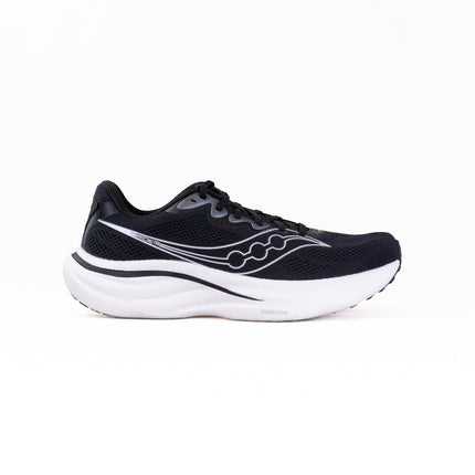Saucony Ride 19 (Men's) - Black/Silver