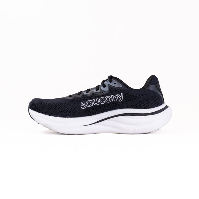 Saucony Ride 19 (Men's) - Black/Silver