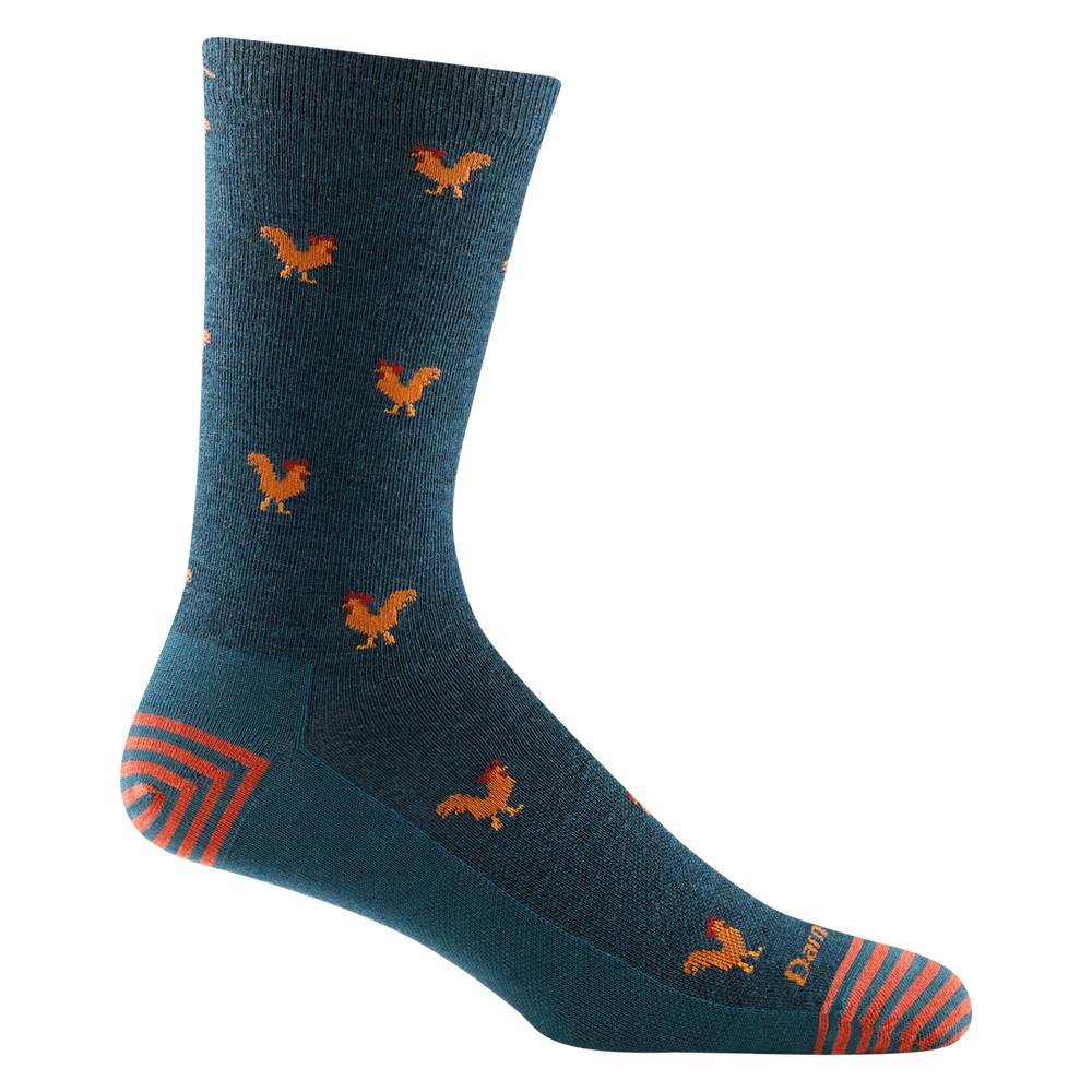 Darn Tough Strut Crew Lightweight Lifestyle Sock (Men's) - Dark Teal