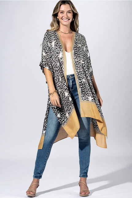 Urbanista Sahara Nights Kimono - Leopard Multi