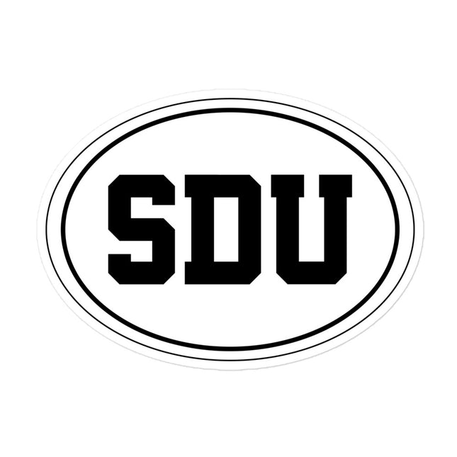 Shoe Dogs United™️ Collegiate Collection - SDU Bumper Sticker