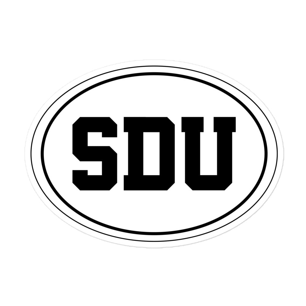 Shoe Dogs United™️ Collegiate Collection - SDU Bumper Sticker