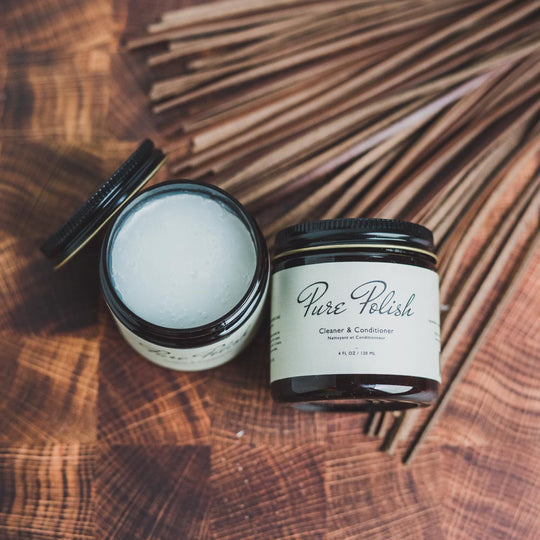 Pure Polish Natural Leather Cleaner and Conditioner