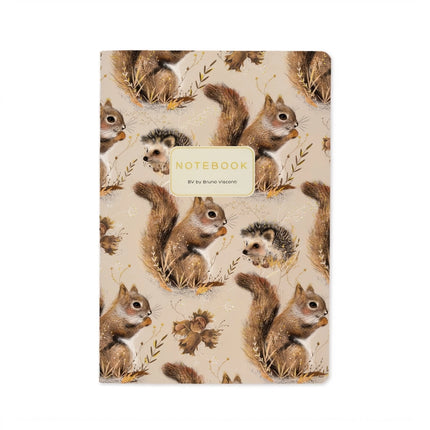BV by Bruno Visconti A5 Notebook - The Little Squirrel