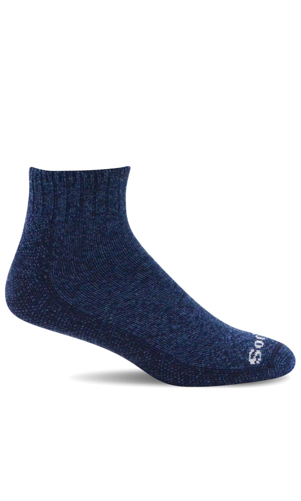 Sockwell Men's Big Easy Mini | Relaxed Fit Socks - Navy