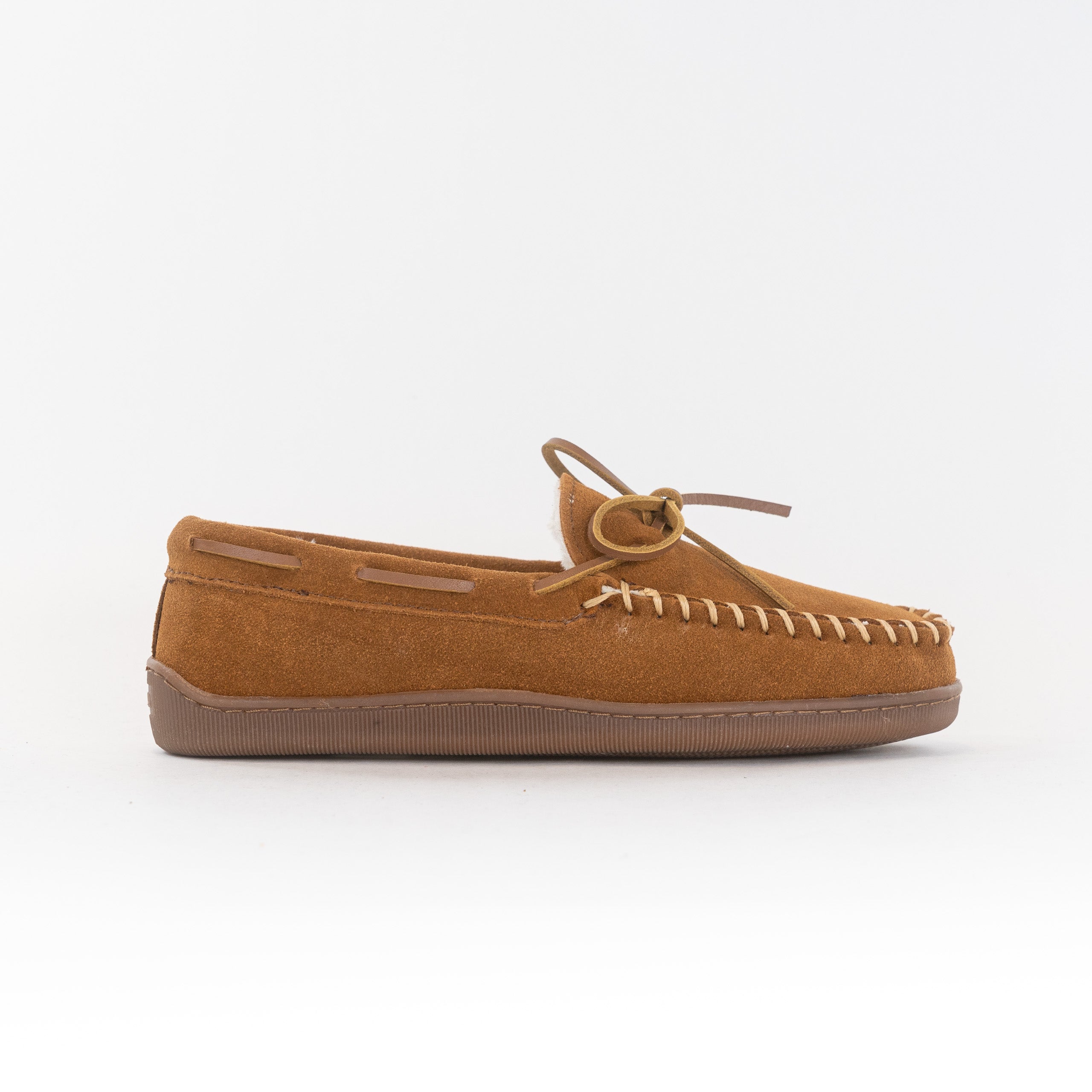 Minnetonka Pile Lined Hardsole (Men's) - Brown