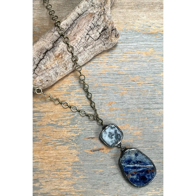 Dylan Designs Circe Necklace Blue Sea