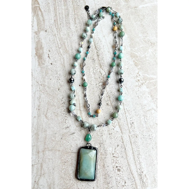 Dylan Designs Lexi Necklace Amazonite