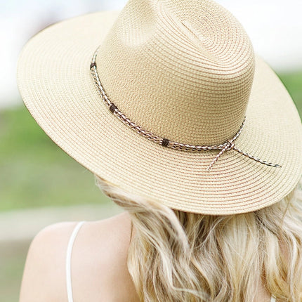 Urbanista Braided Double Band Panama Hat