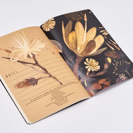 BV by Bruno Visconti A5 Notebook - Night Flowers